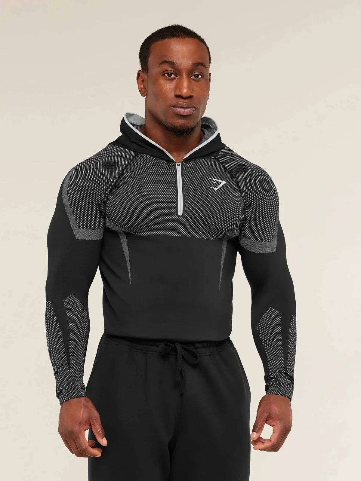 Gymshark Onyx 5.0 Manga Larga Compresión