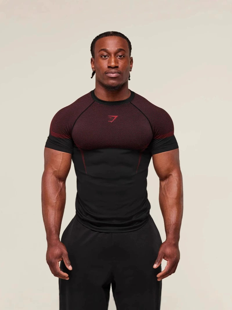 Camiseta Compresiva Gymshark Onyx 5.0