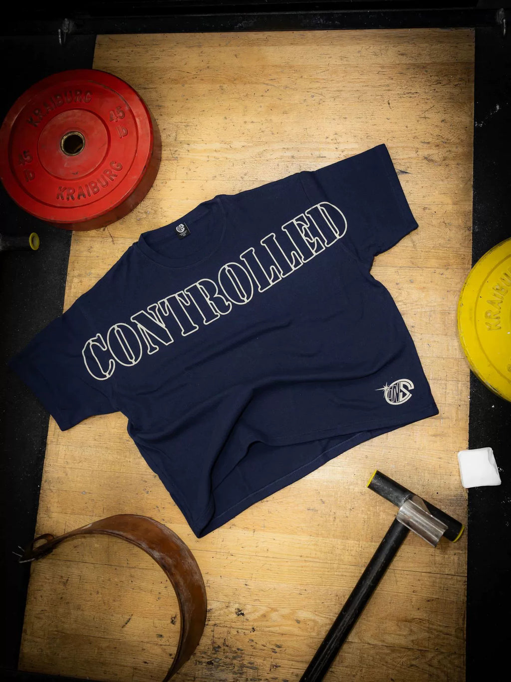 Camiseta De Manga Corta Controlled Insanity