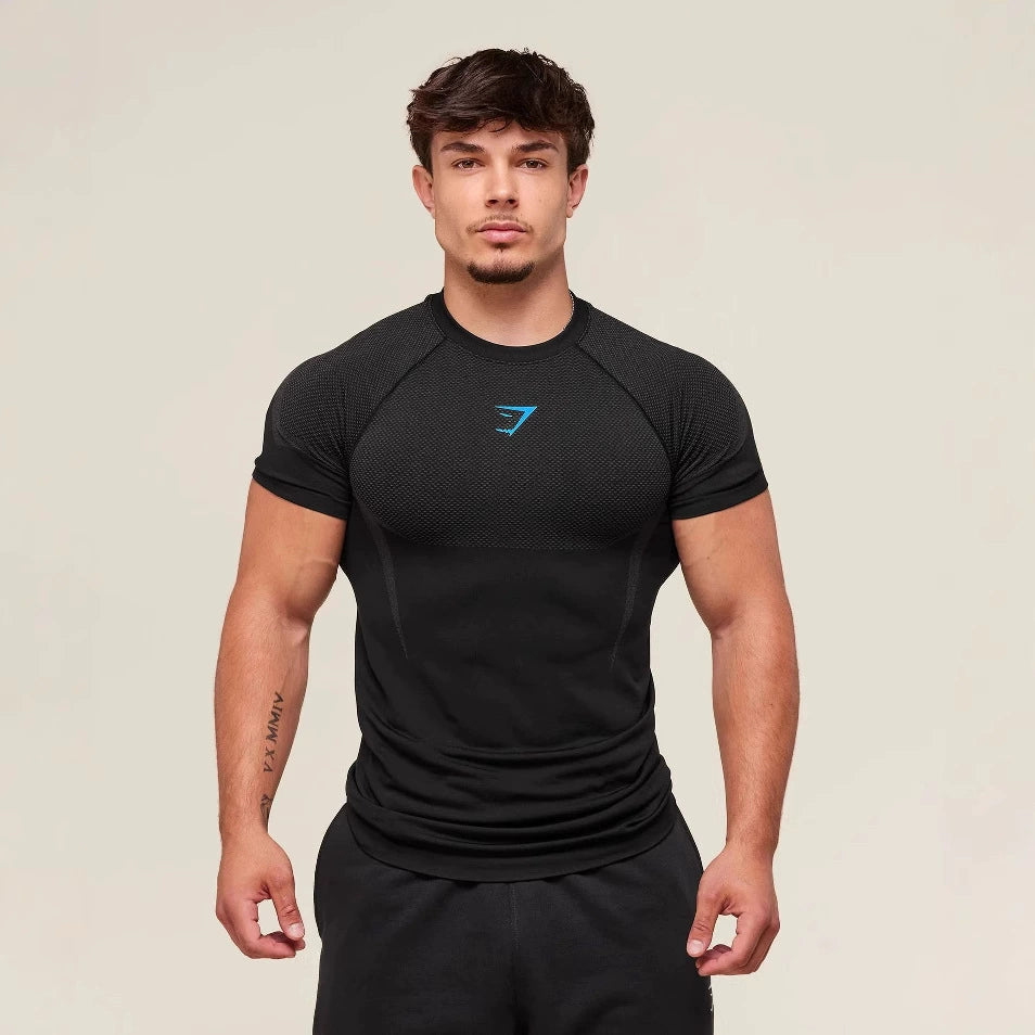 Camiseta Compresiva Gymshark Onyx 5.0