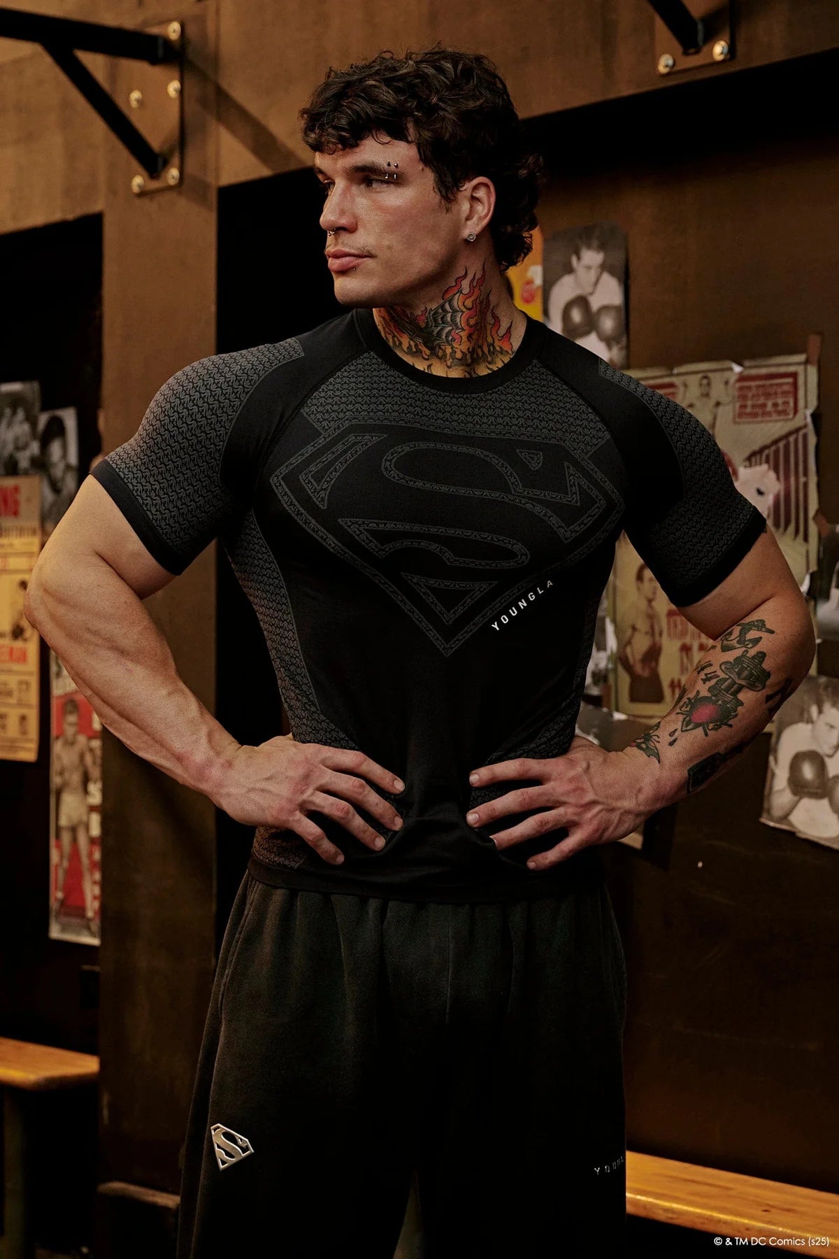 Camiseta Compresiva Superman Colección